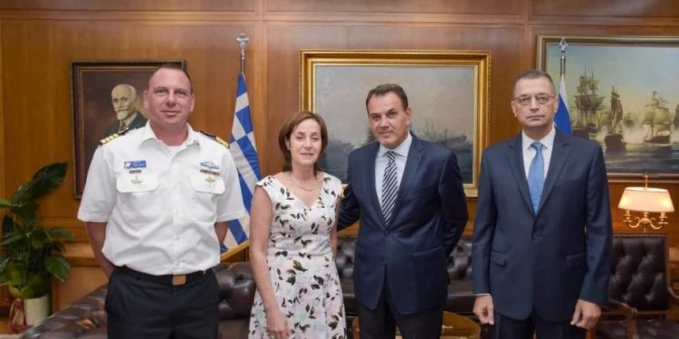 ΥΕΘΑ: Σημαντική συνάντηση με την πρέσβη του Ισραήλ  (εικόνες)